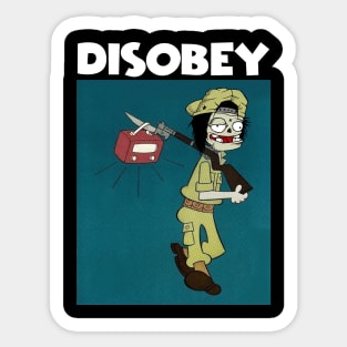 DISOBEY Sticker